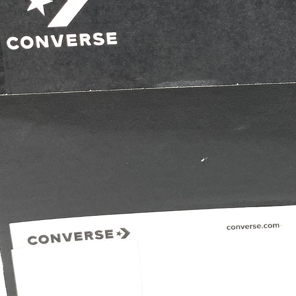 CONVERSE Men Size 165907C G4 HI Black Lemon Venom Black Knit Basketball Sneakers - Picture 8 of 8